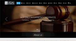 Desktop Screenshot of legal-interpreters.com